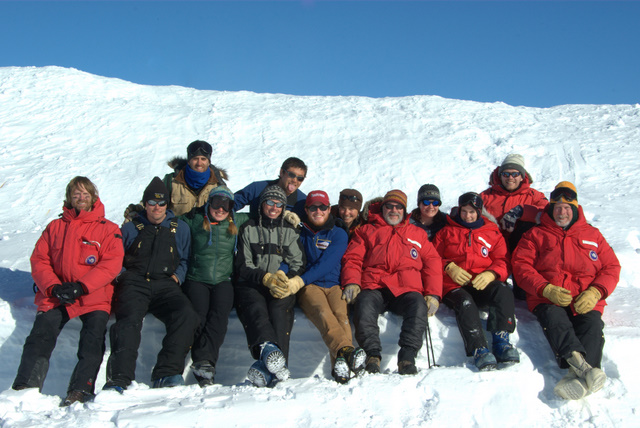 Ice Core handlers group shot